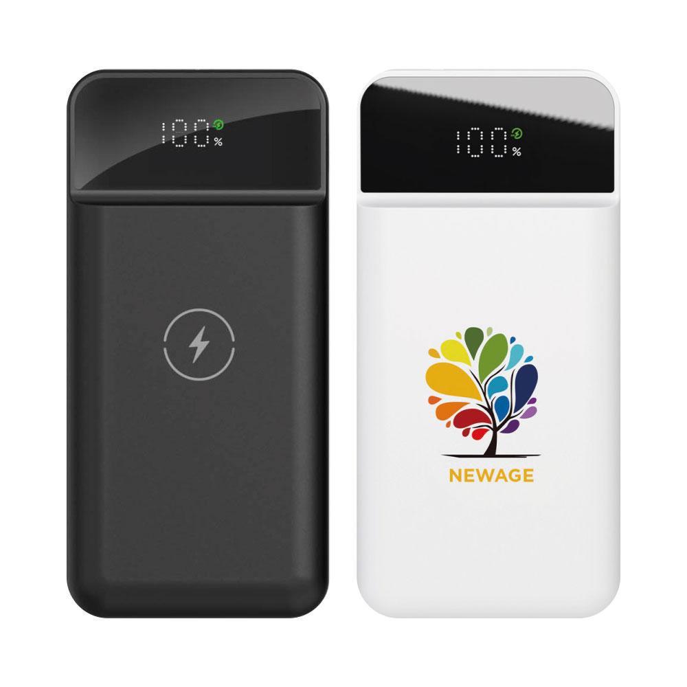 ÜZÜMLÜ 10.000 MAH BEYAZ WIRELESS POWERBANK