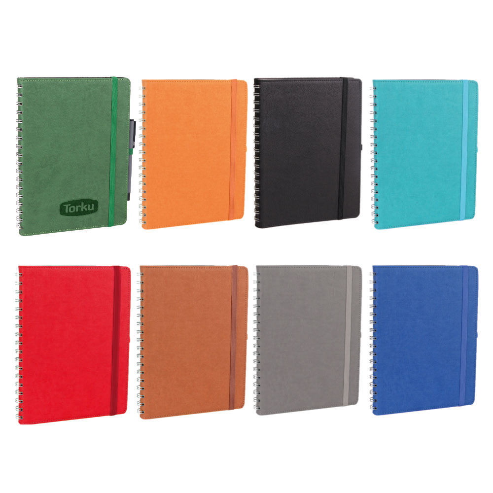 ANITTEPE LACİVERT TARİHLİ GİZLİ SPİRALLİ AJANDA (17X24 CM)