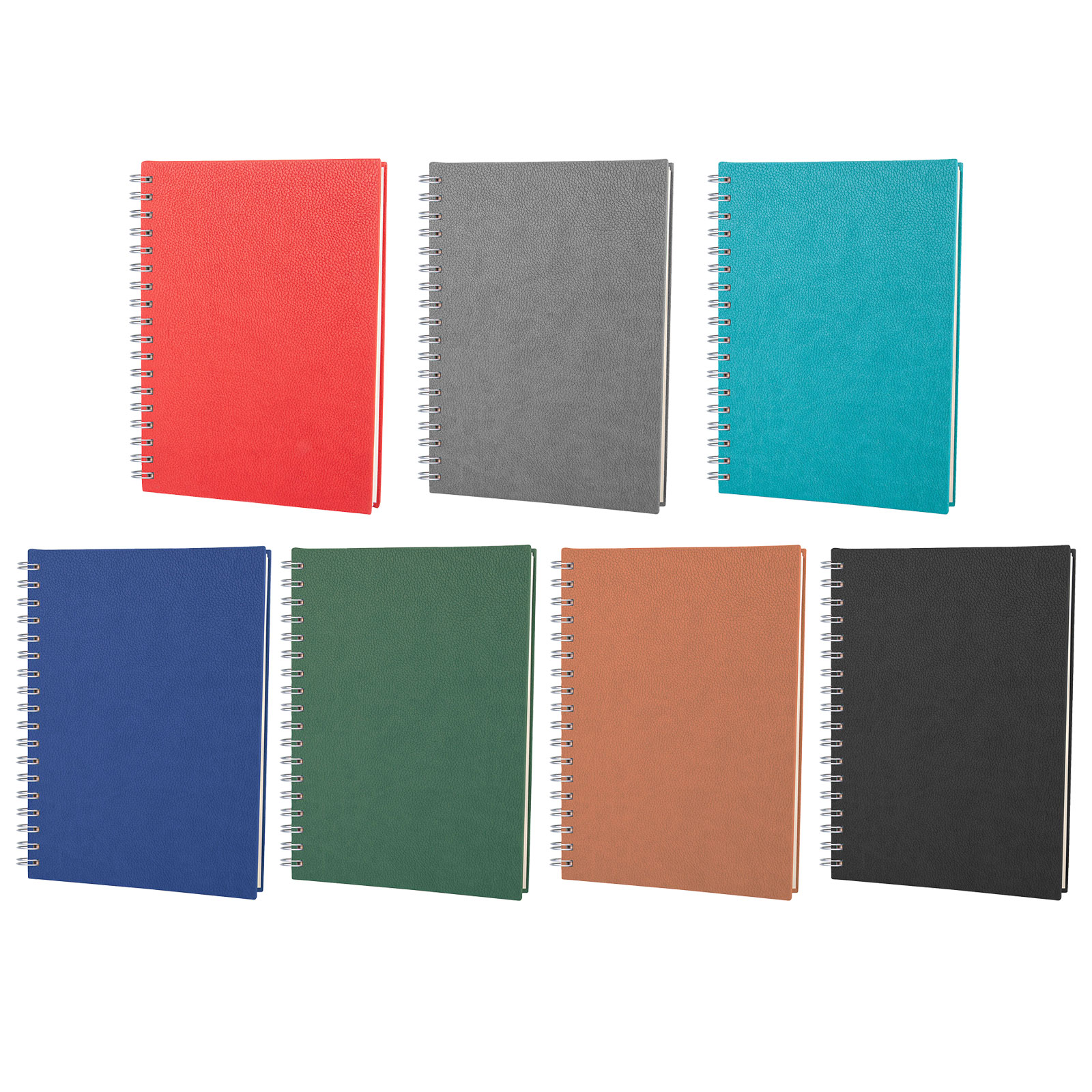 ALTINDAĞ KIRMIZI KARELİ SPİRALLİ TARİHSİZ DEFTER (17X24 CM)