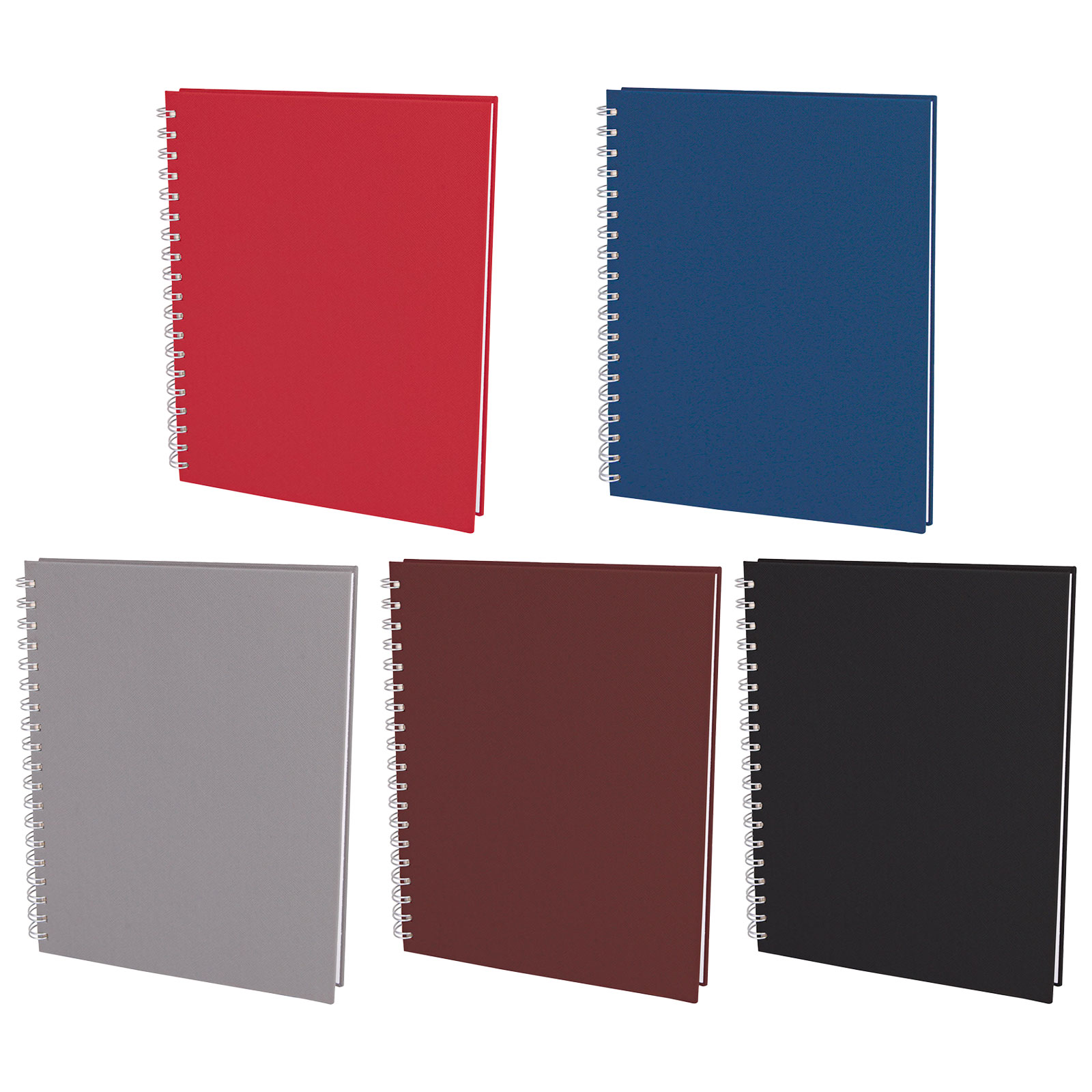 SEĞMENLER SİYAH KARELİ SPİRALLİ TARİHSİZ DEFTER (19X25 CM)