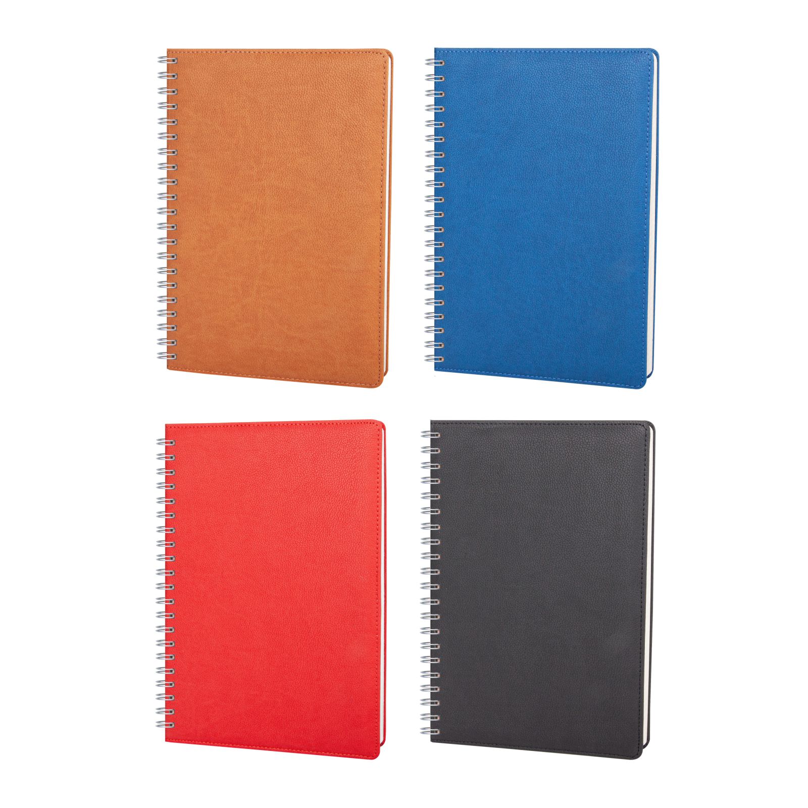 SUBAYEVLERİ KIRMIZI SPİRALLİ TARİHLİ HAFTALIK AJANDA (20x28 CM)