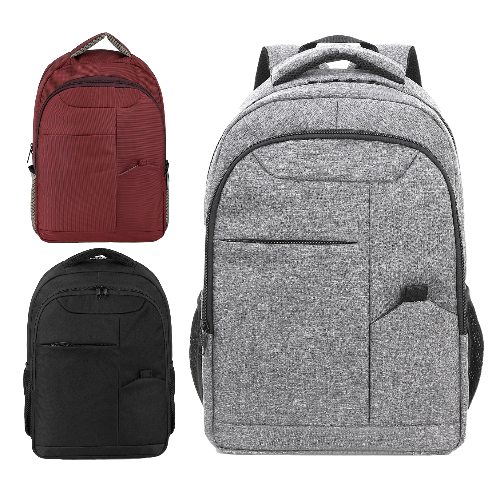 GÖÇ GRİ LAPTOP BÖLMELİ SIRT ÇANTASI