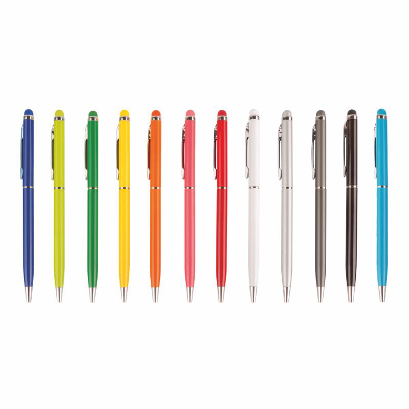 BAYRAKLI SİYAH METAL TÜKENMEZ KALEM