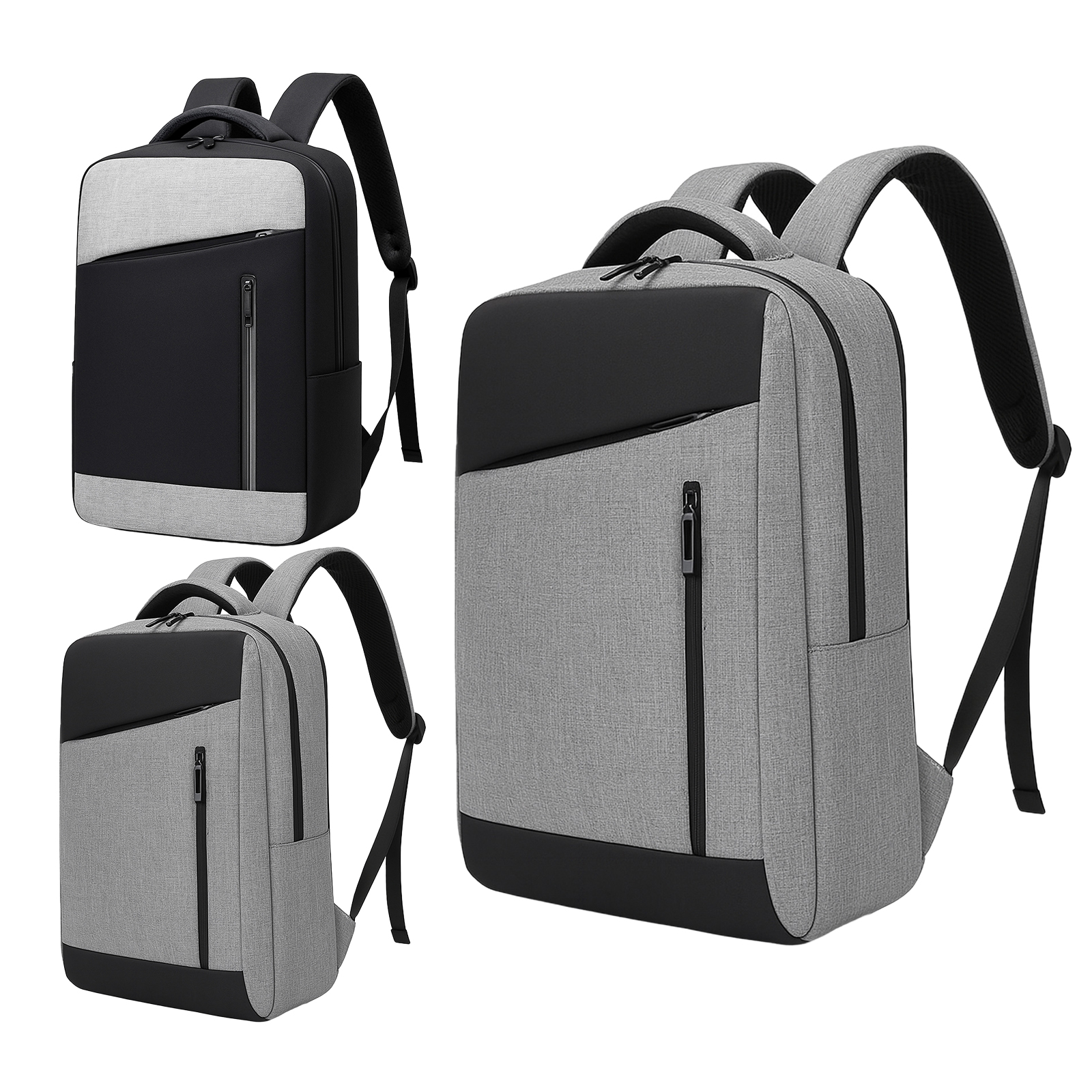 DAĞARCIK GRİ LAPTOP BÖLMELİ SIRT ÇANTASI