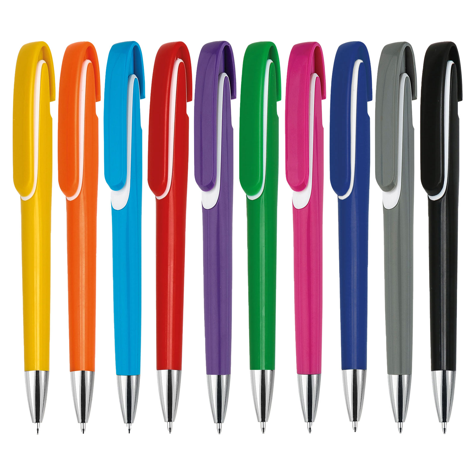 ÇUKURCA TURUNCU PLASTİK TÜKENMEZ KALEM