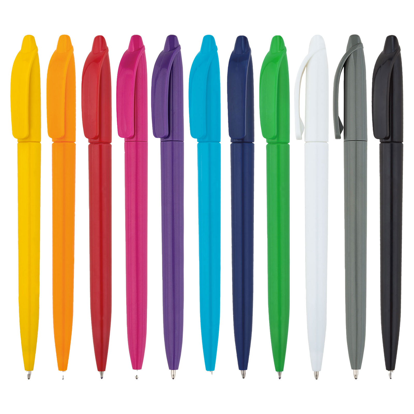 REYHANLI BEYAZ PLASTİK TÜKENMEZ KALEM 