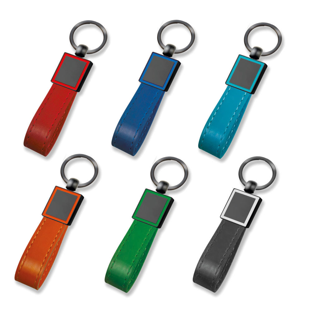 BEYSEKİ SİYAH METAL - DERİ ANAHTARLIK