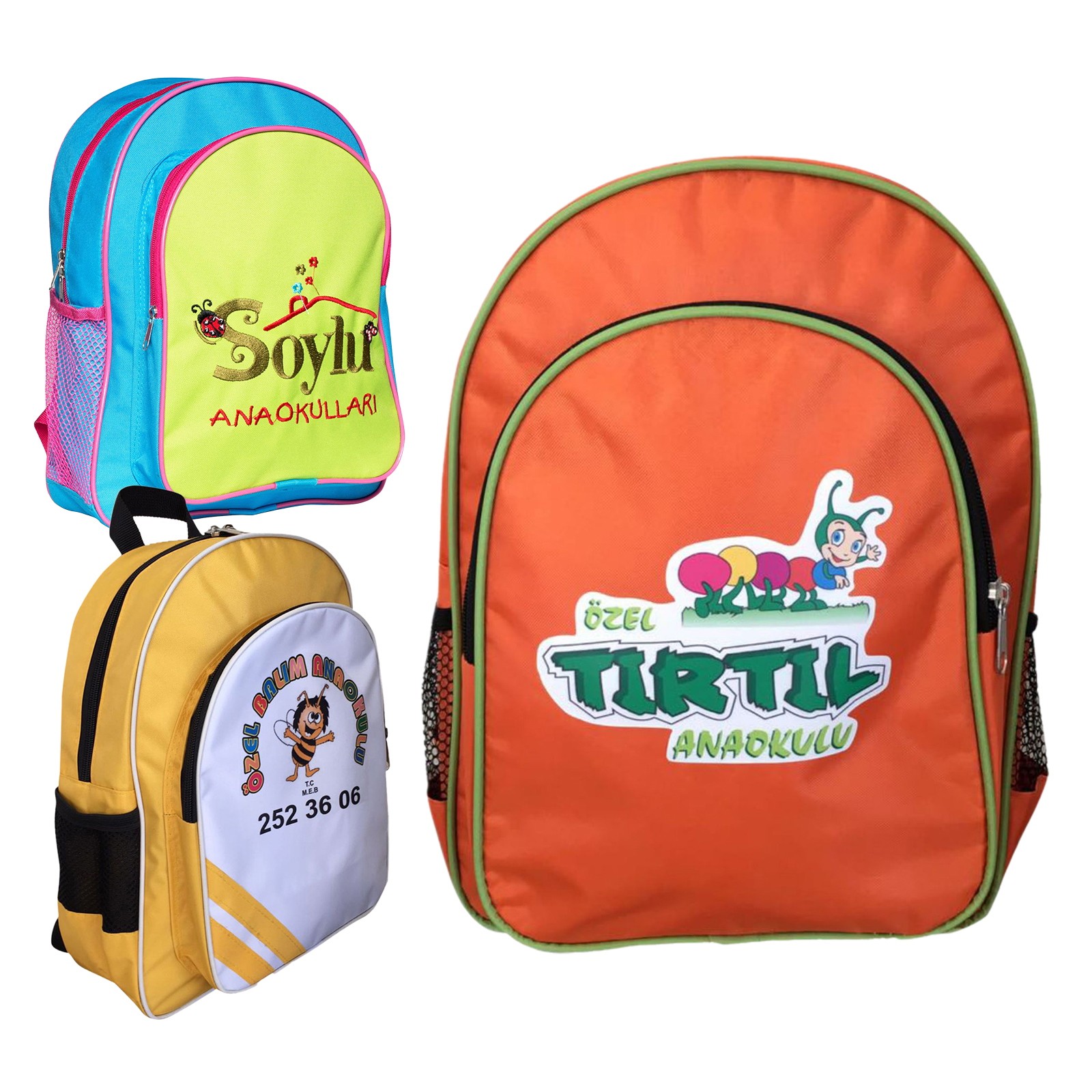 BAMBU TURUNCU ANAOKULU ÇANTASI