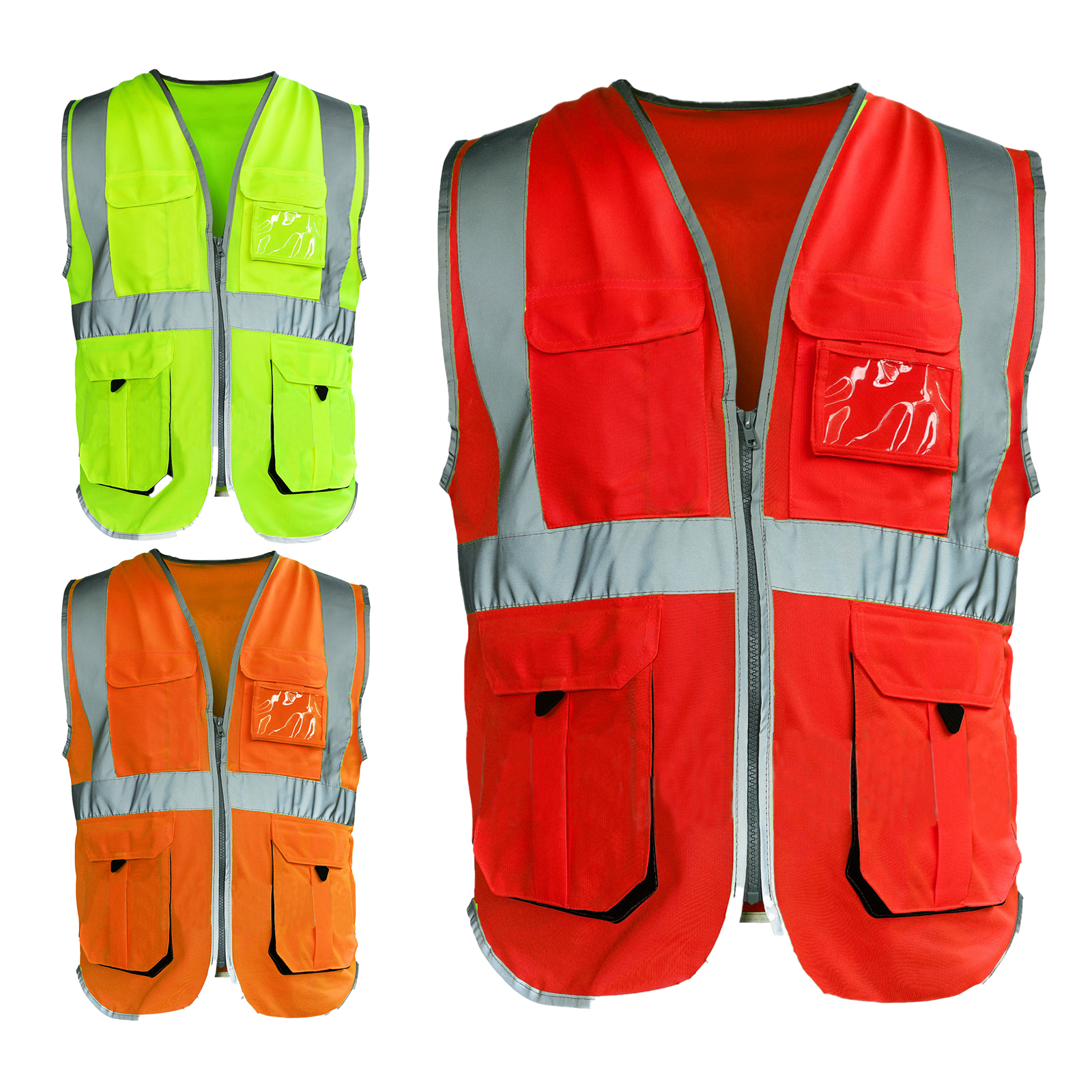 MÜHENDİS YELEĞİ KIRMIZI 