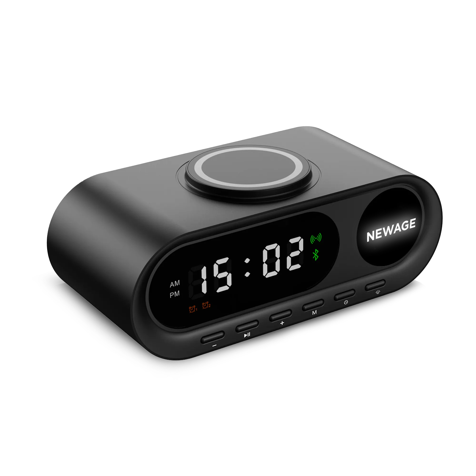 MELODİ SİYAH WIRELESS ŞARJ STANDI VE HOPARLÖR