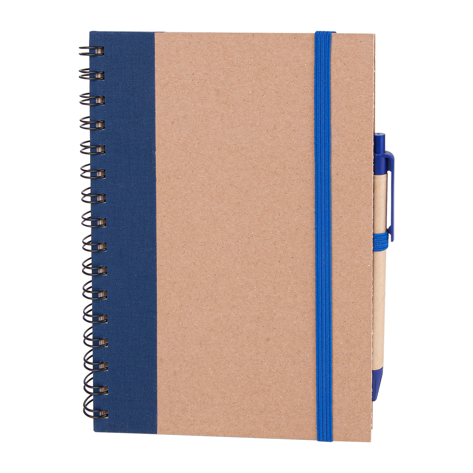 PURSAKLAR LACİVERT SPİRALLİ TARİHSİZ DEFTER (15X21 CM)