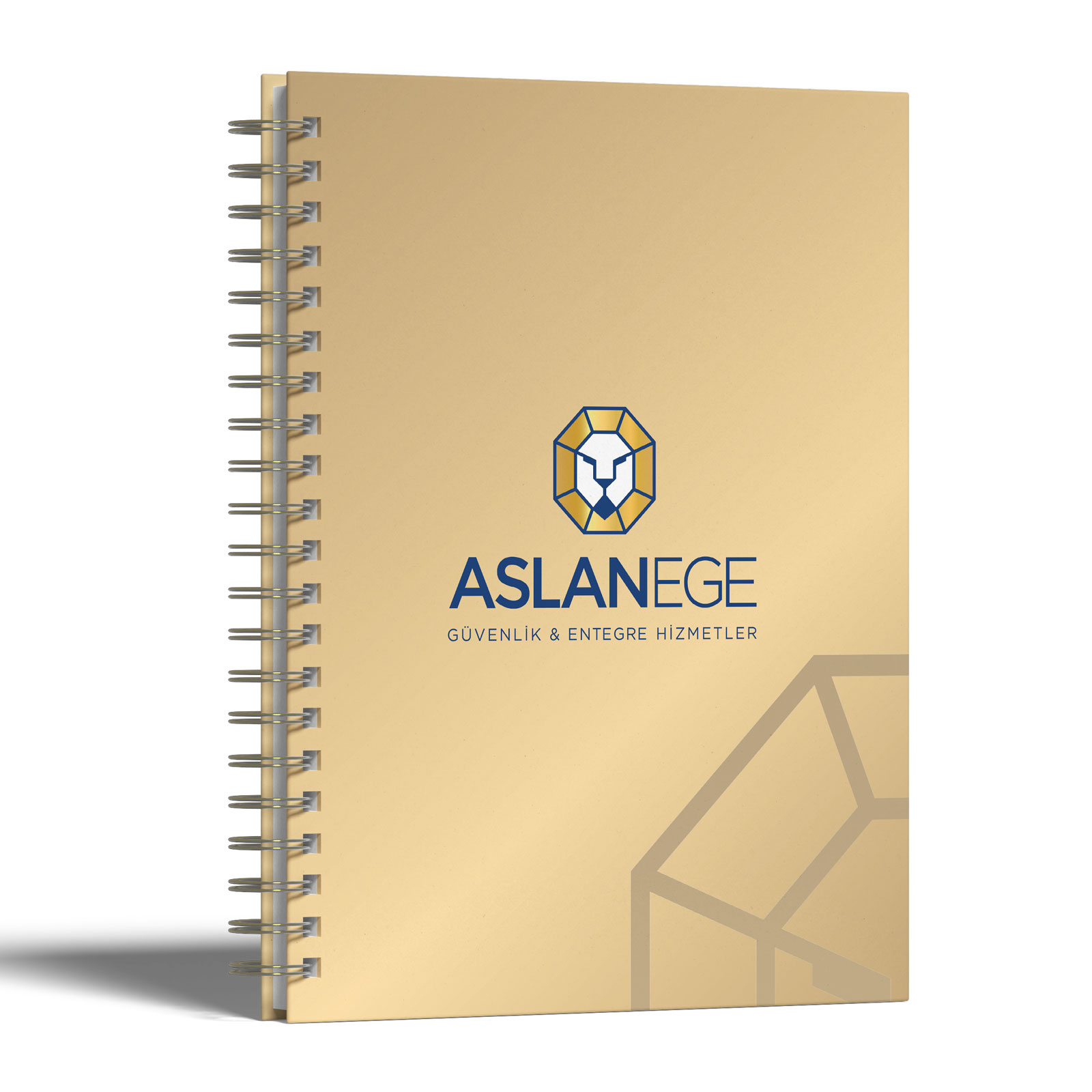 GÖLBAŞI KUŞE MUKAVVA SIVAMA SPİRALLİ AJANDA (17X24 CM)