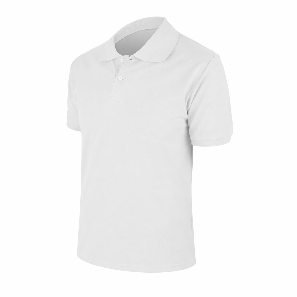 BEGONYA BEYAZ M POLO YAKA TİŞÖRT