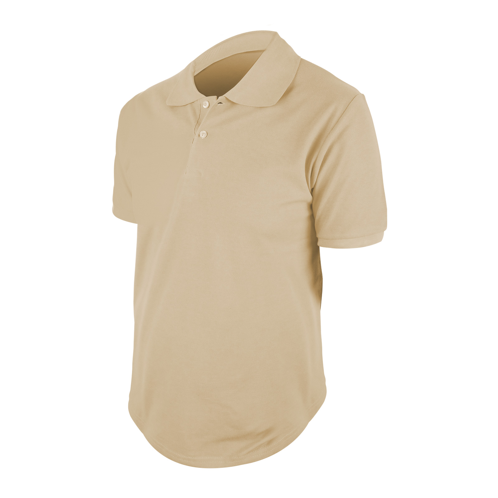 BEGONYA BEJ L POLO YAKA TİŞÖRT