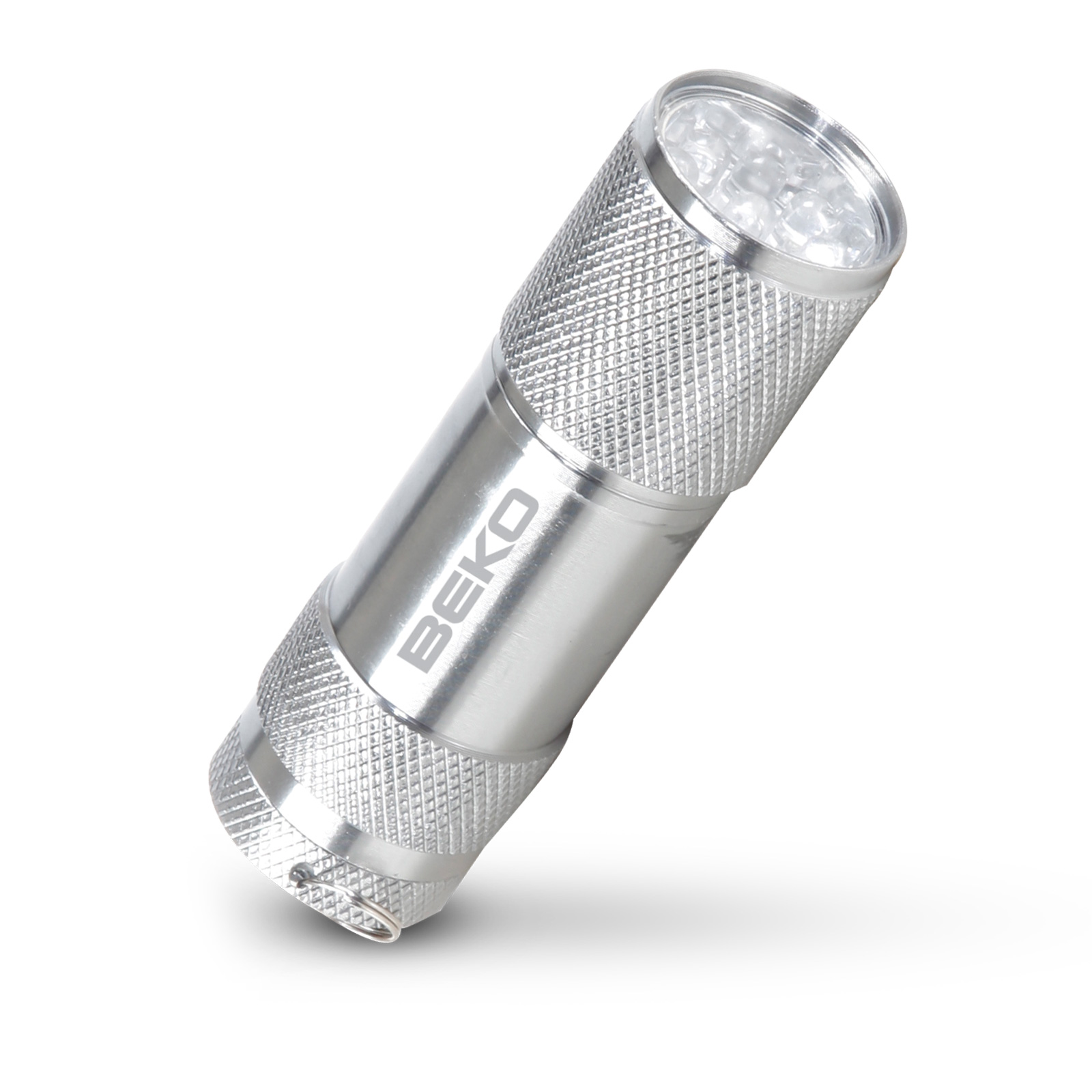 İSPİNOZ GÜMÜŞ 9 LED EL FENERİ