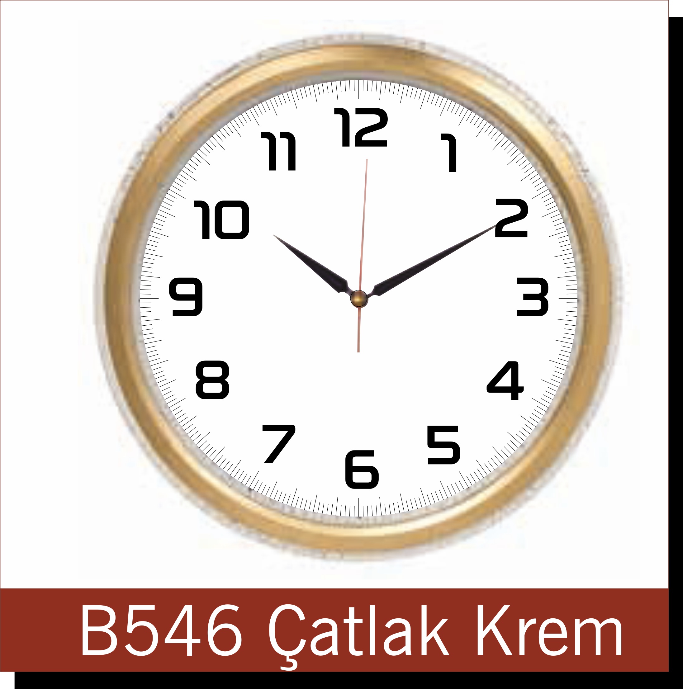 Beyaz Kadran B546 Çatlak Krem