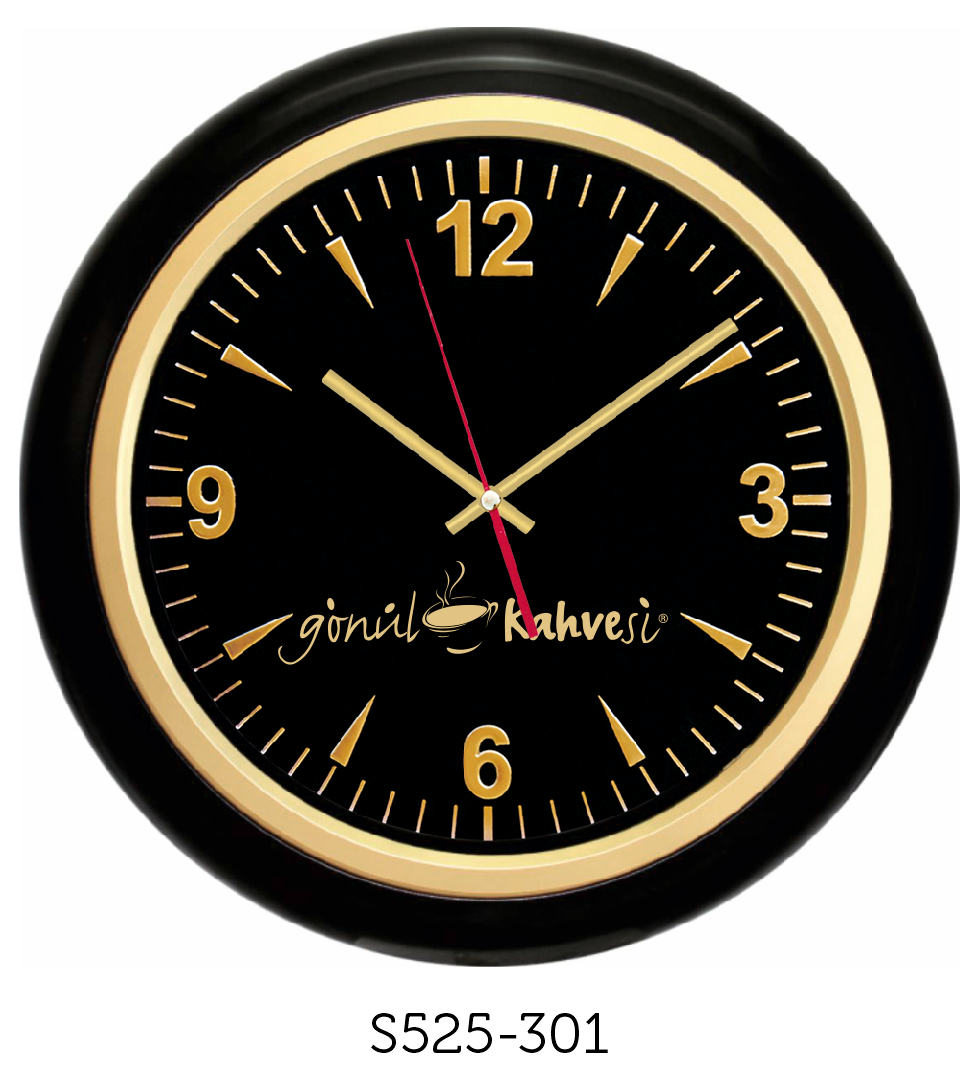 Siyah Kadran Dijital Baskı S525-301